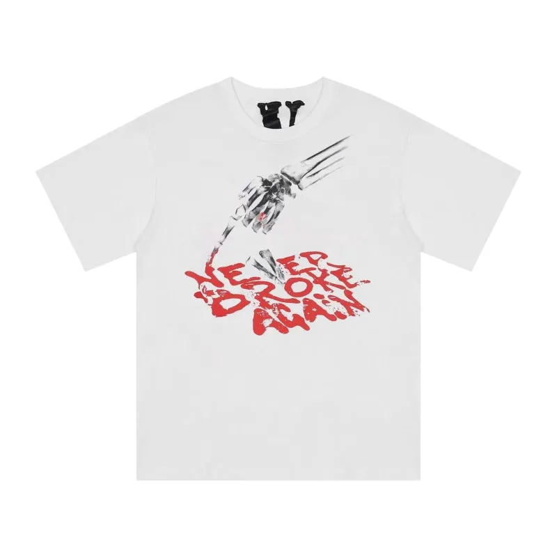Urban Hip Hop Skeleton Graphic T-shirt