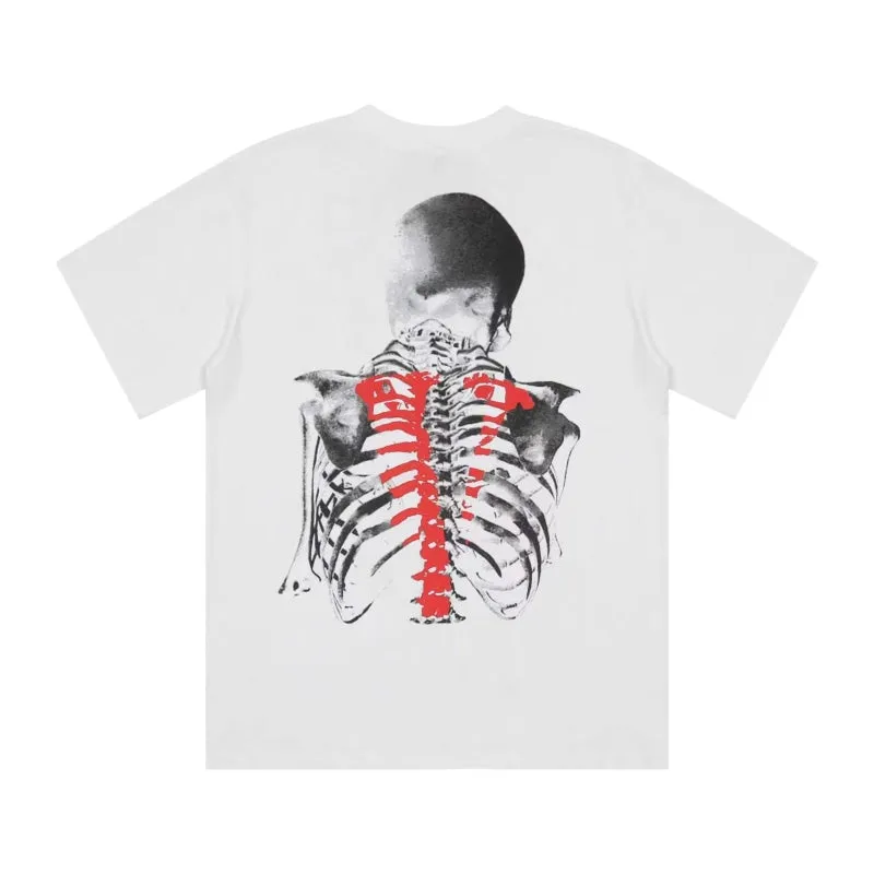 Urban Hip Hop Skeleton Graphic T-shirt