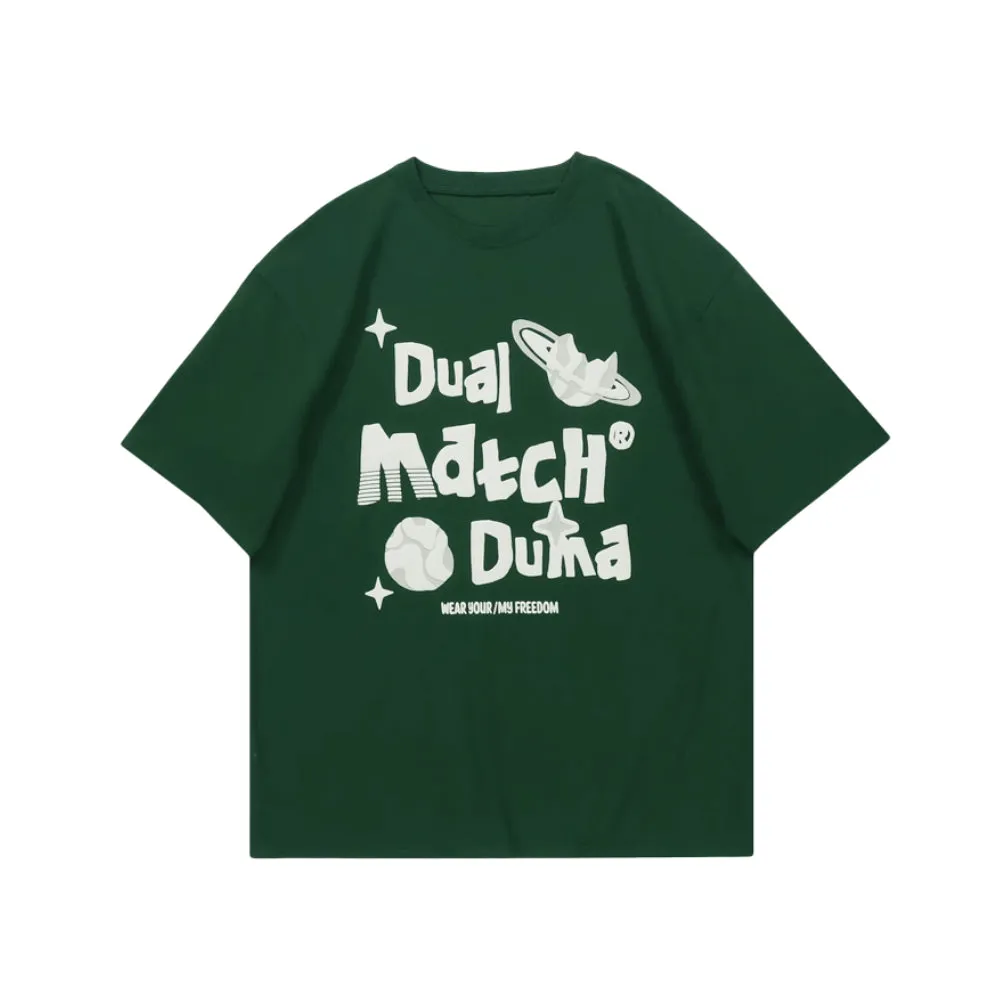 Urban Letter Print Cotton