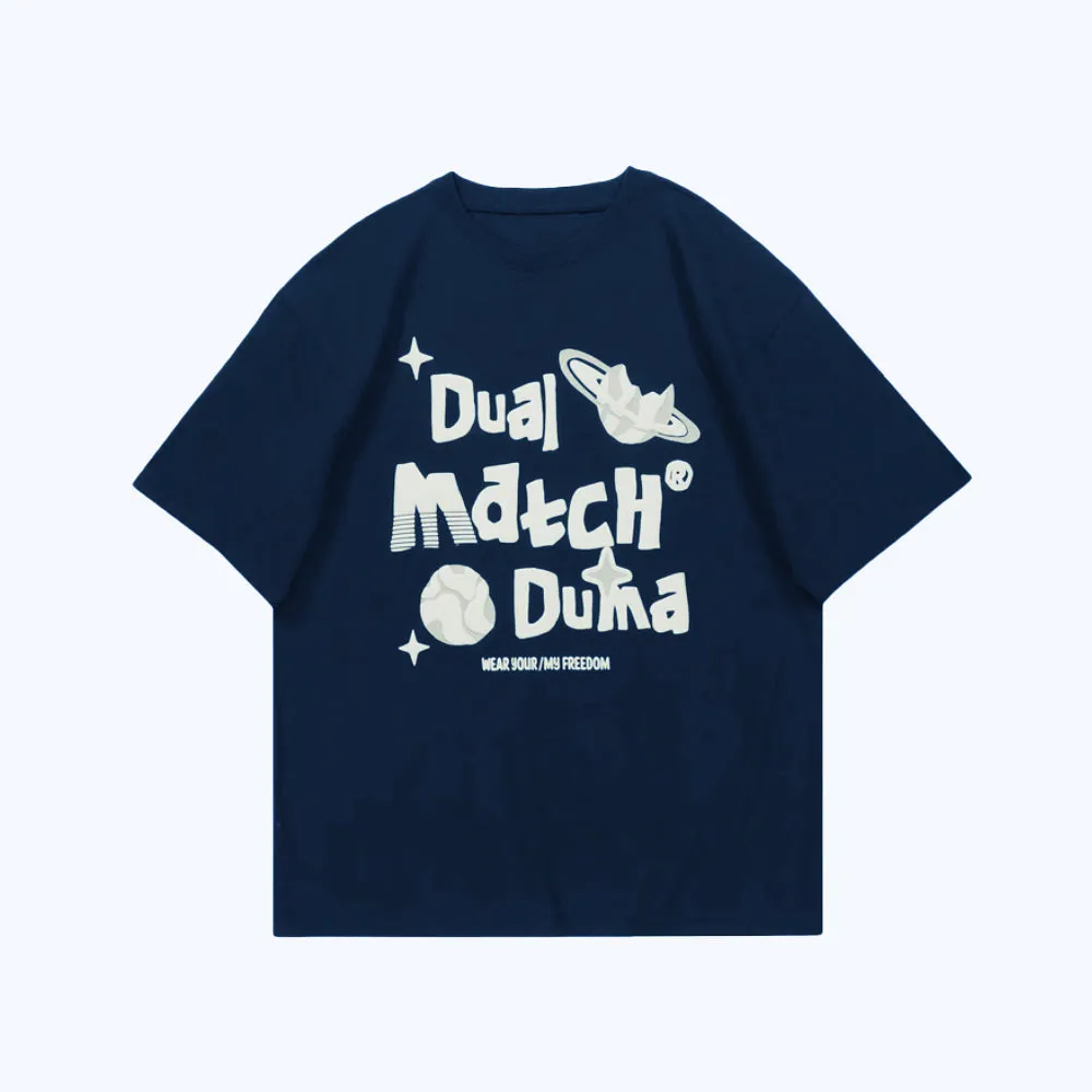 Urban Letter Print Cotton