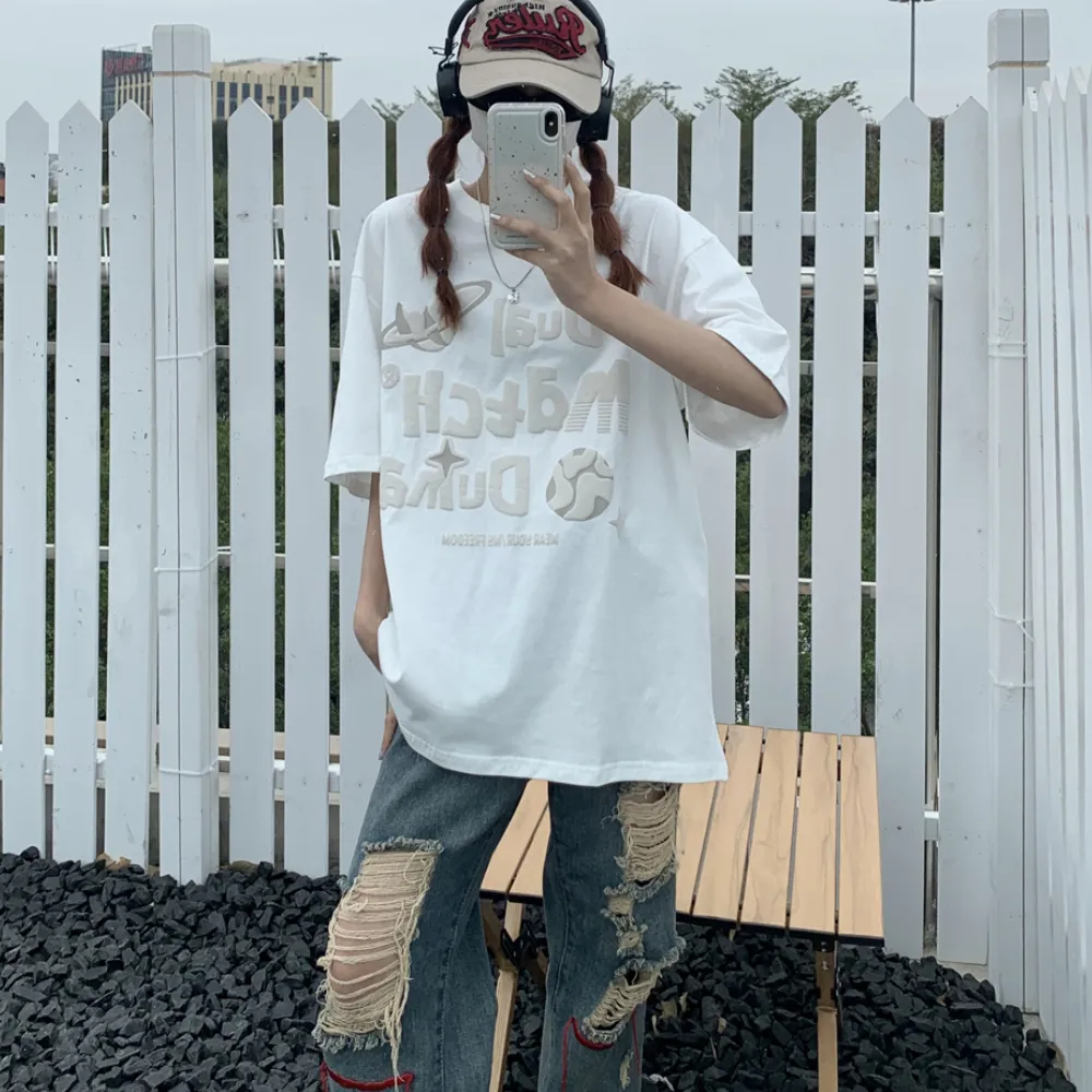 Urban Letter Print Cotton