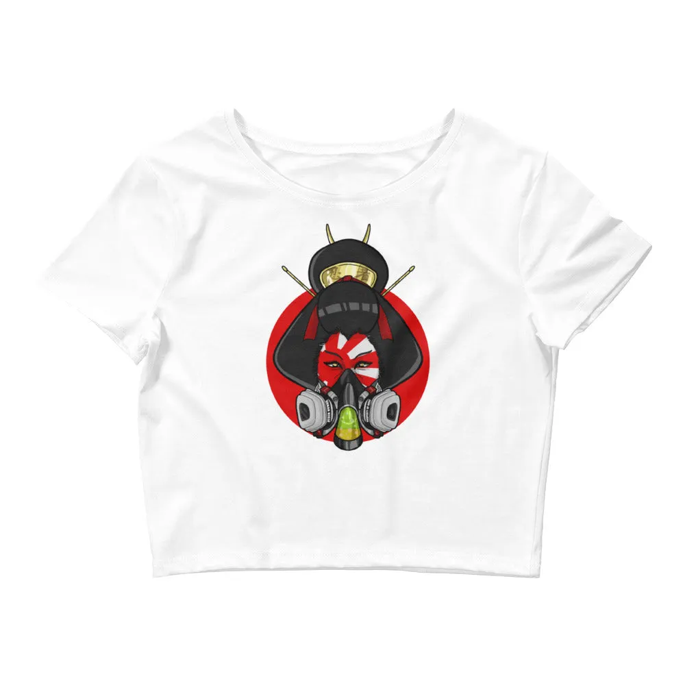 Urban Ninja "Rising Sun" Women’s Crop Tee