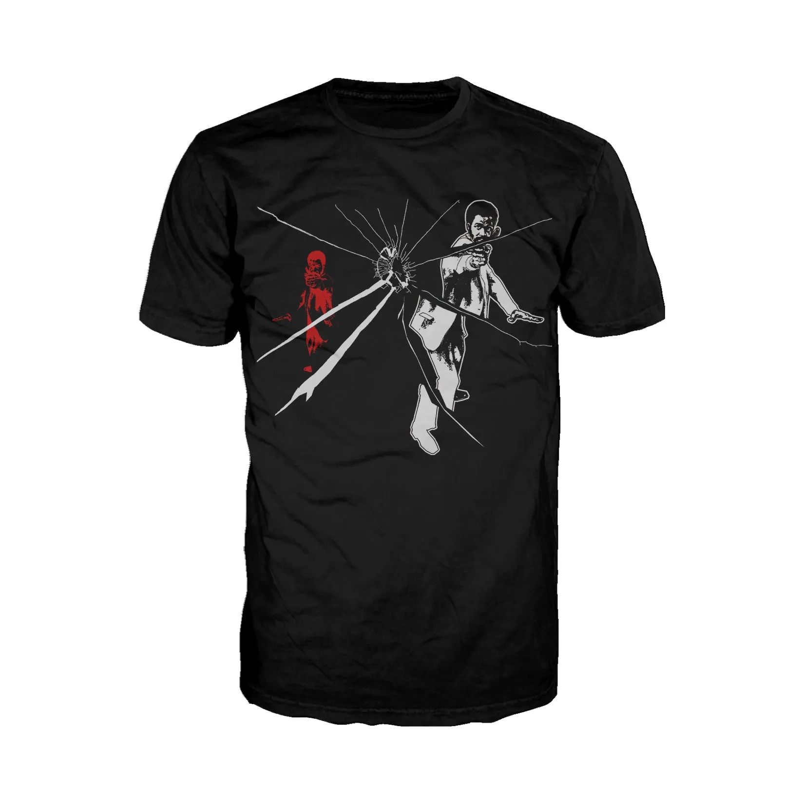 US Brand X Future Retro Blaxploitation Bad Mutha Official Men's T-shirt (Black)