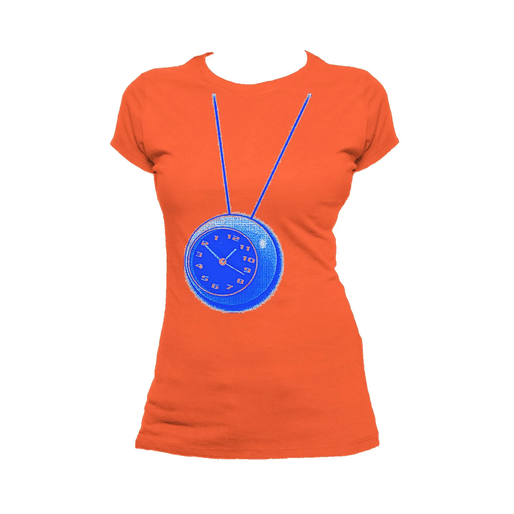 US Brand X Old's Kool Just In Time Official Women's T-Shirt (Orange)