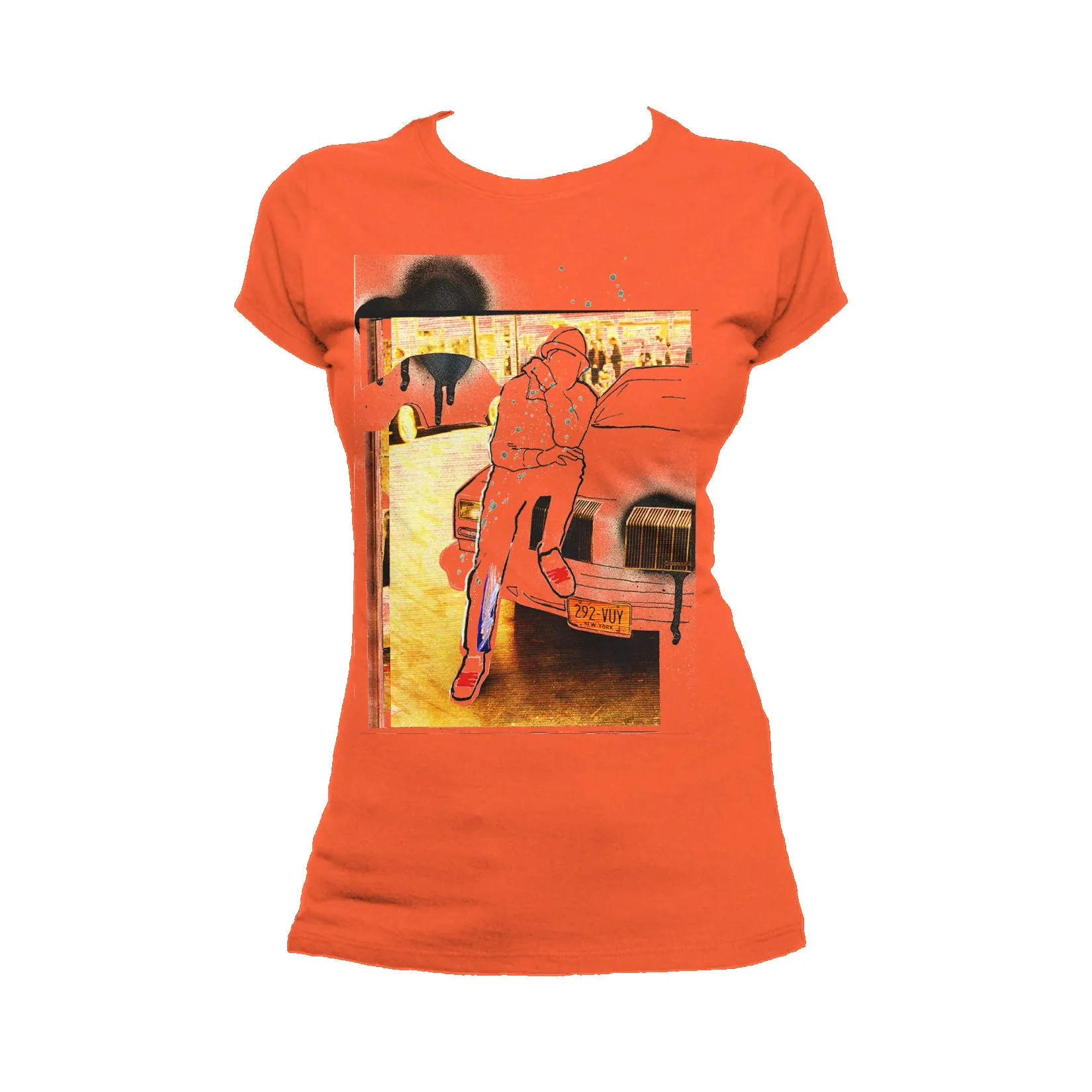 US Brand X Old's Kool Lean Official Women's T-Shirt (Orange)