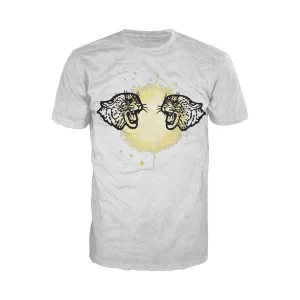 US Brand X Old's Kool Leopard Mirror Official Men's T-Shirt (Heather Grey)