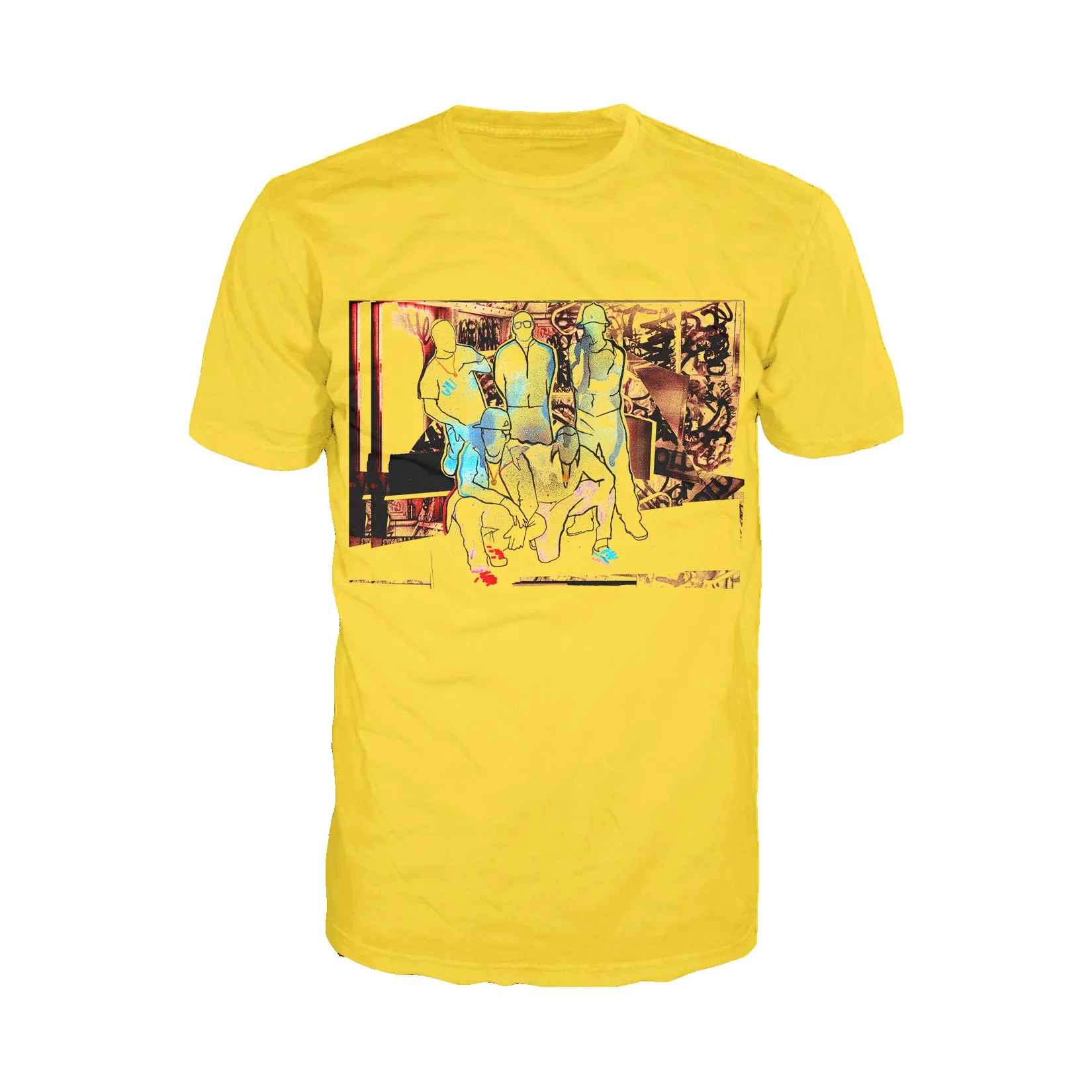 US Brand X Old's Kool Posse Official Men's T-Shirt (Yellow)
