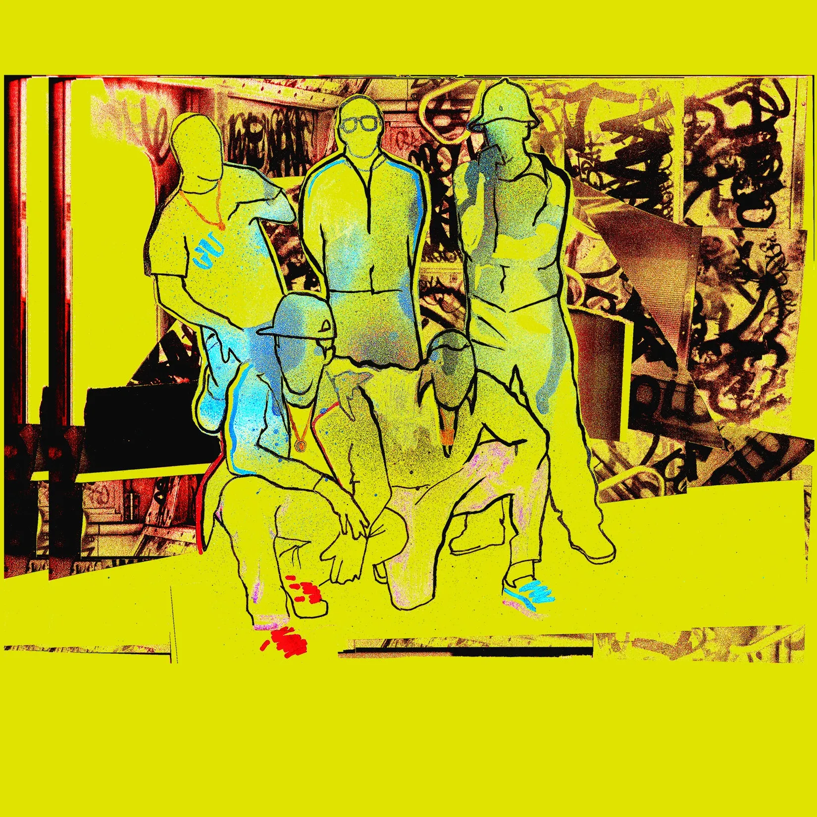US Brand X Old's Kool Posse Official Women's T-Shirt (Yellow)