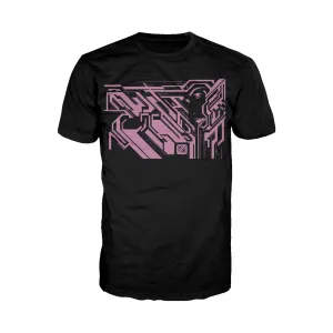 US Brand X Sci Funk Hi Tek Official Men's T-Shirt (Black)