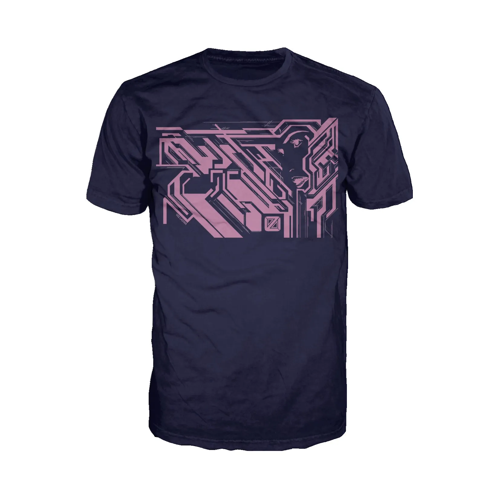 US Brand X Sci Funk Hi Tek Official Men's T-Shirt (Navy)