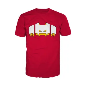 US Brand X Sci Funk Hungry Invader Official Men's T-Shirt (Red)