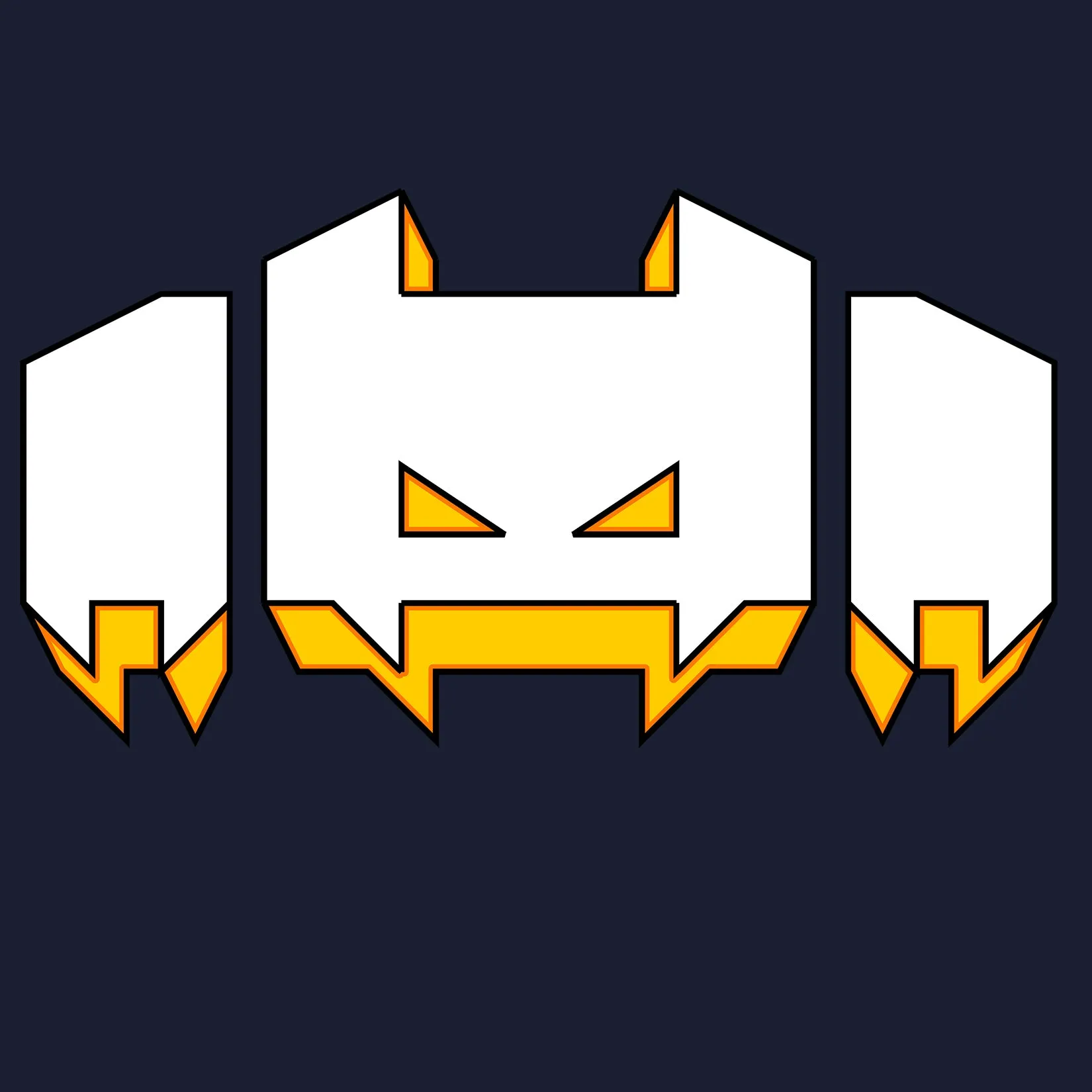 US Brand X Sci Funk Hungry Invader Official Women's T-Shirt (Navy)