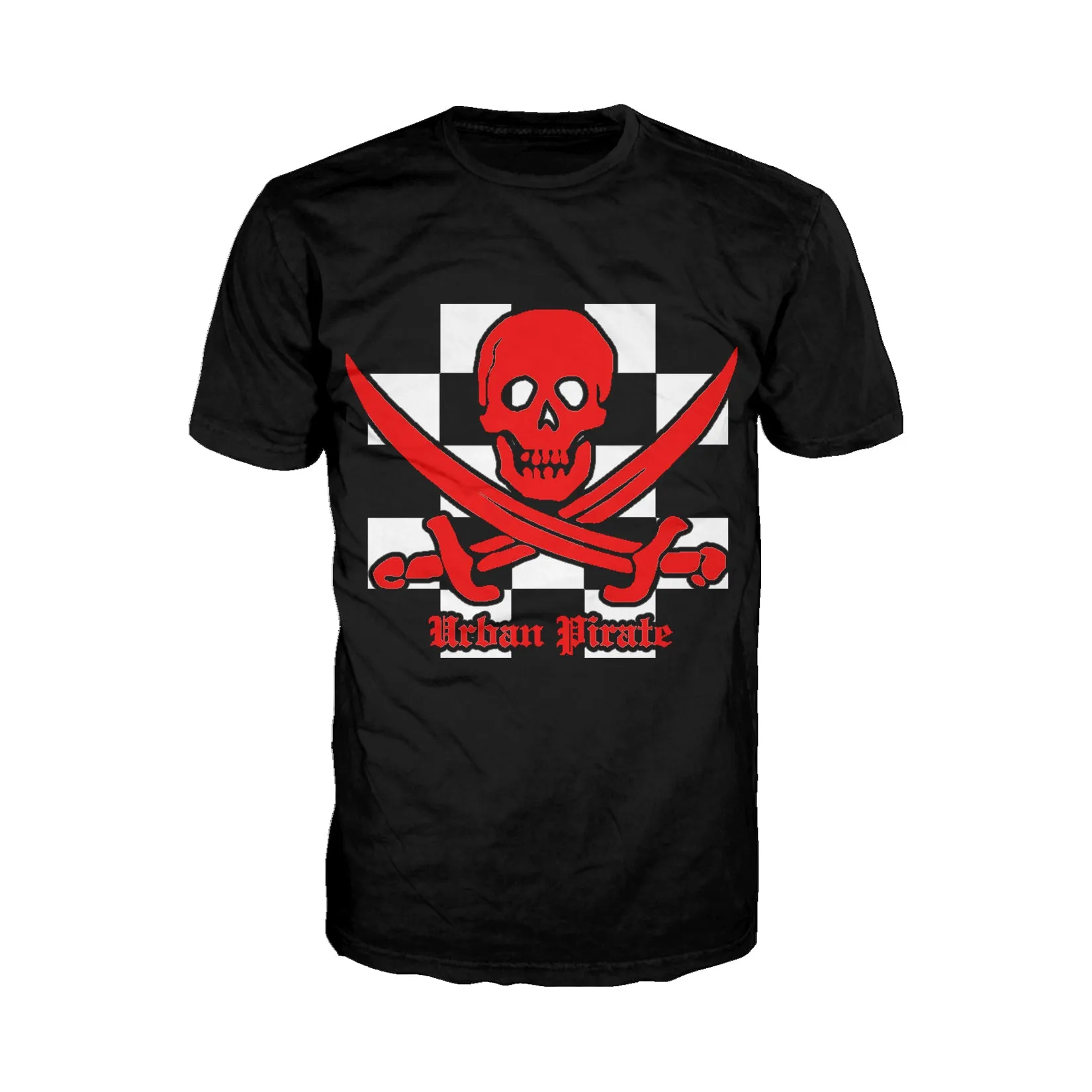 US Brand X Sci Funk Urban Pirate Official Men's T-Shirt (Black)