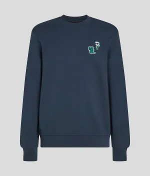 VARSITY IKON PATCH SWEATSHIRT