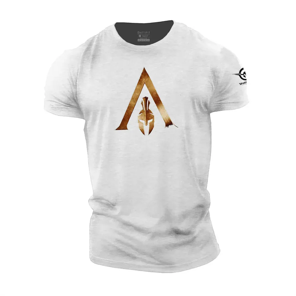 Vintage Spartan 3D Print T-Shirt Summer Oversized Streetwear Tee