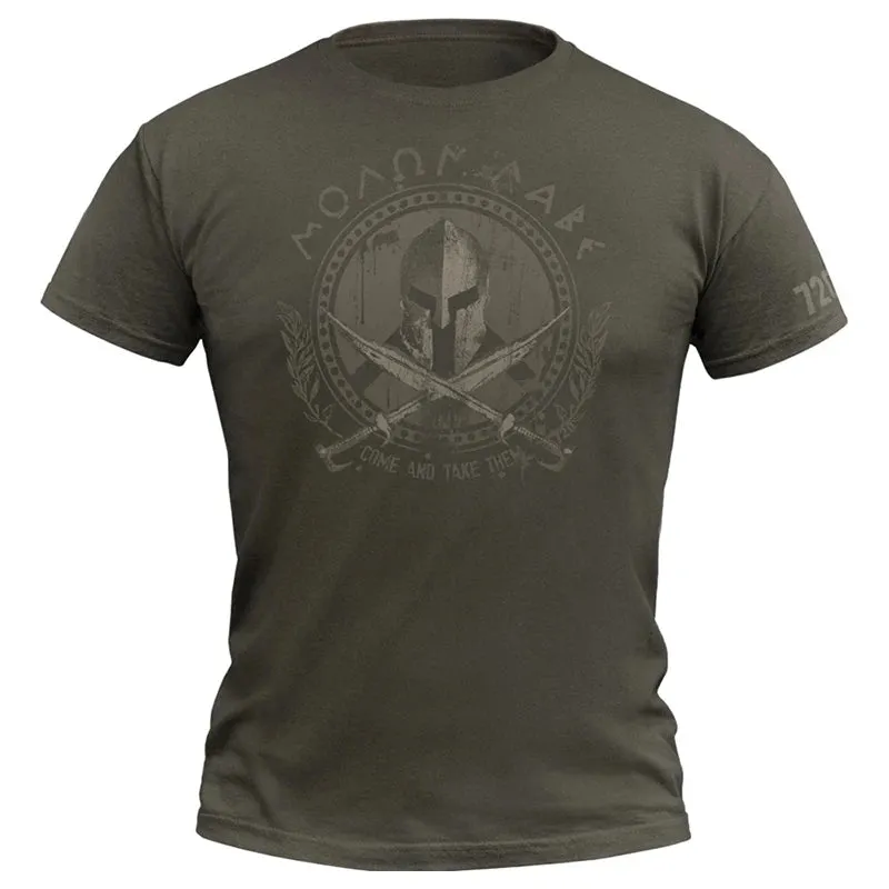 Vintage Spartan 3D Print T-Shirt Summer Oversized Streetwear Tee