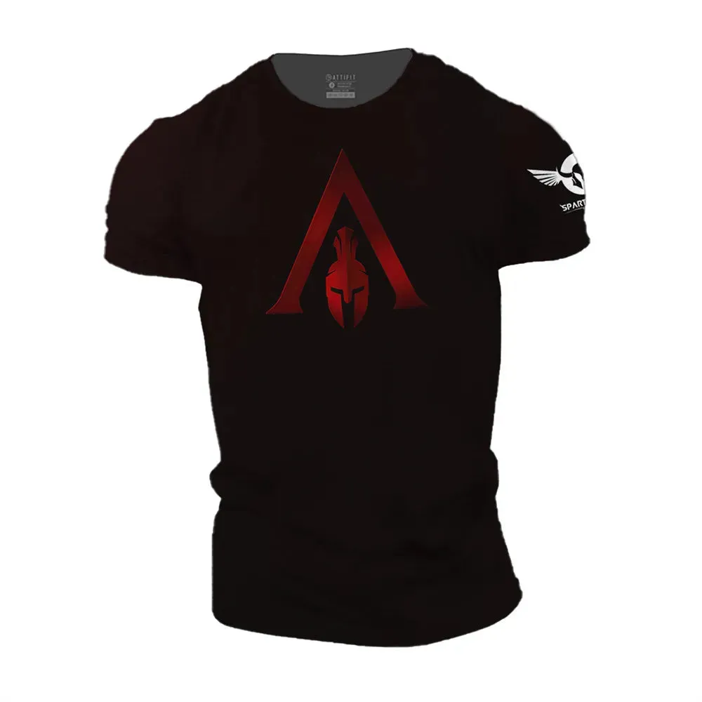 Vintage Spartan 3D Print T-Shirt Summer Oversized Streetwear Tee