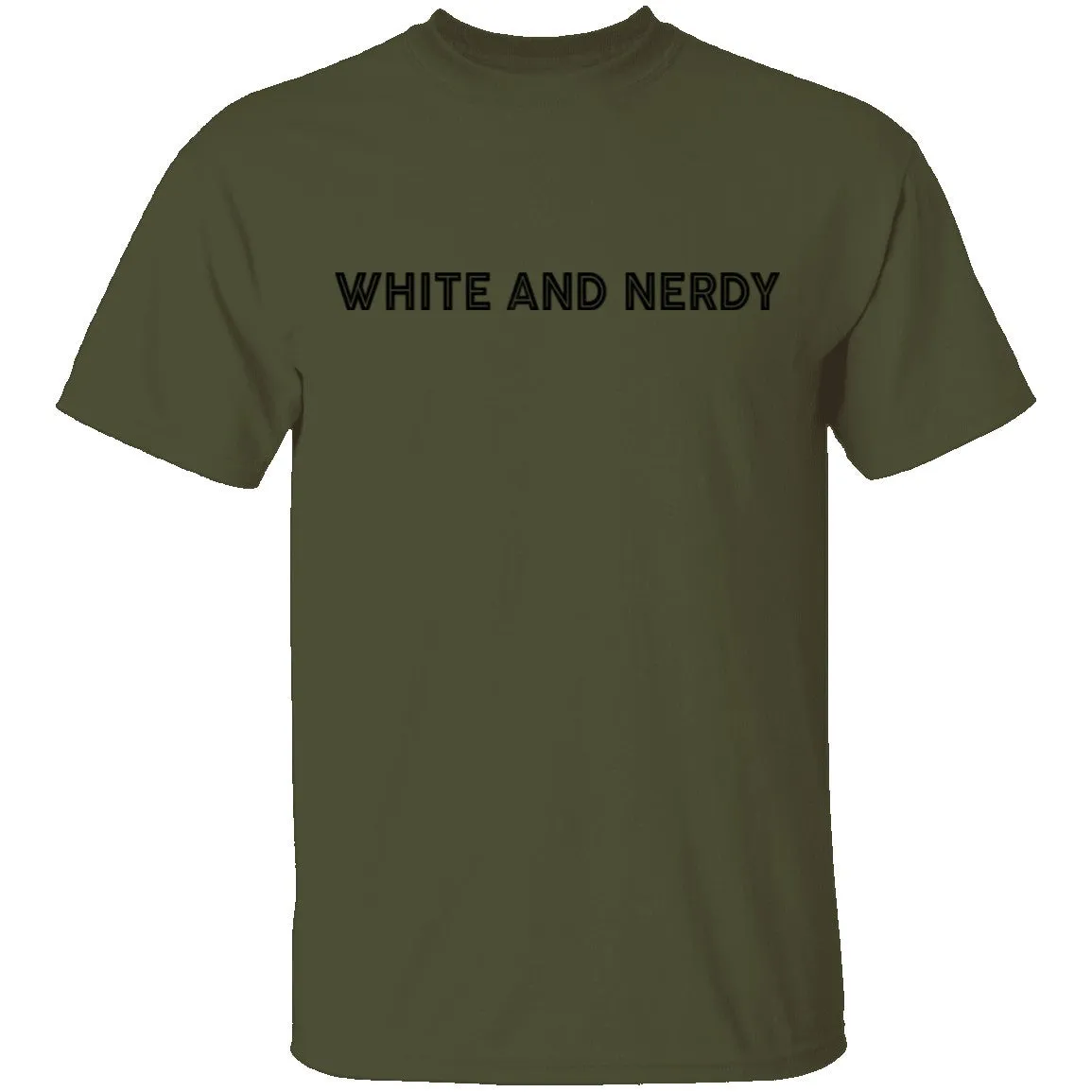 White And Nerdy T-Shirt