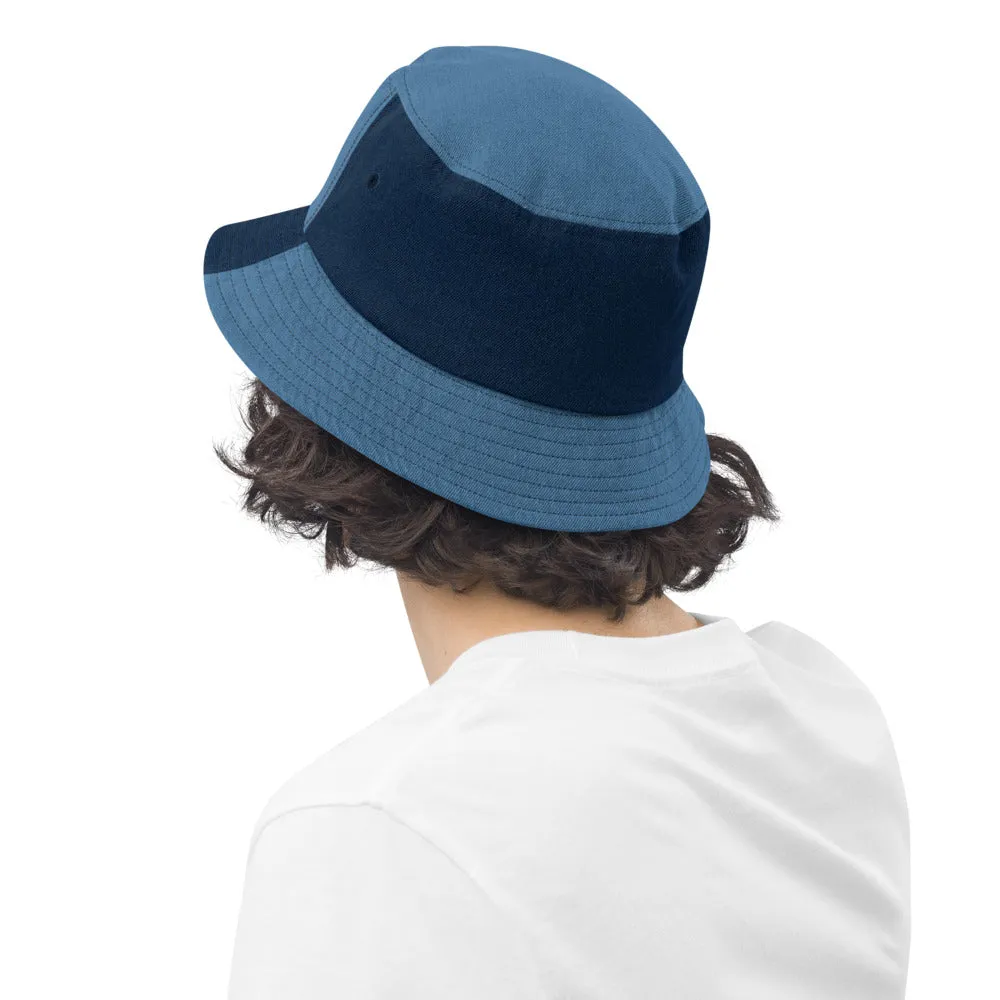 WITNESS H | Premium FAITH Design CLASSIC Denim Bucket Hat