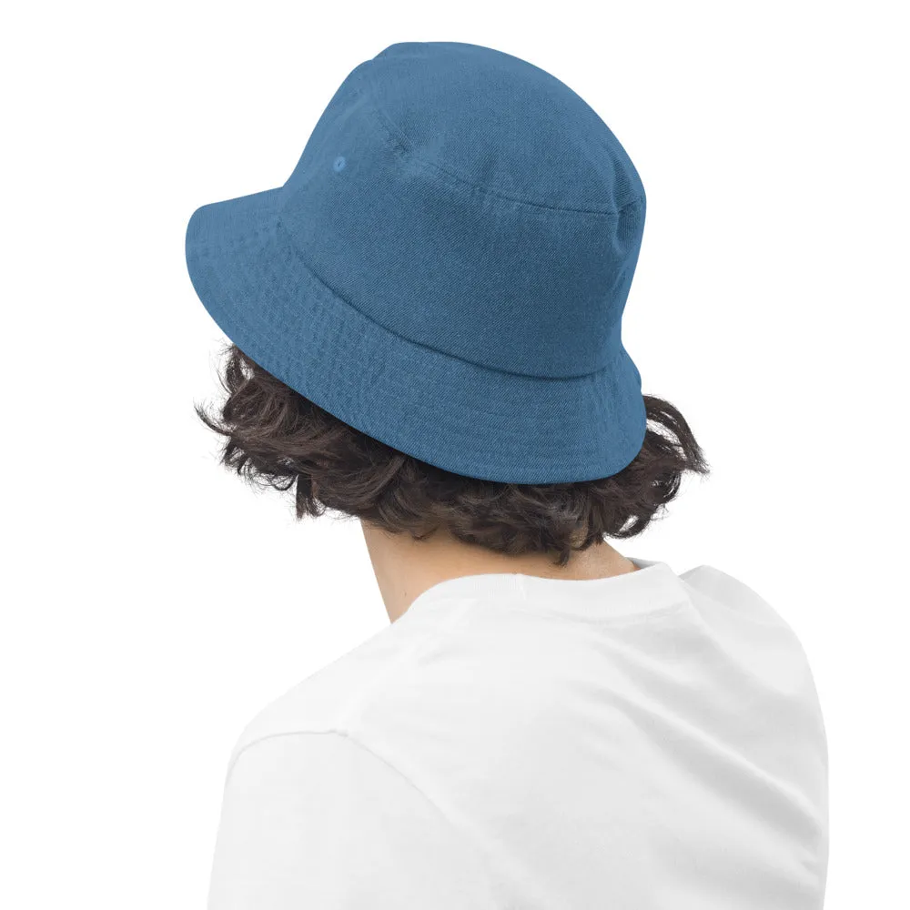 WITNESS H | Premium FAITH Design CLASSIC Denim Bucket Hat