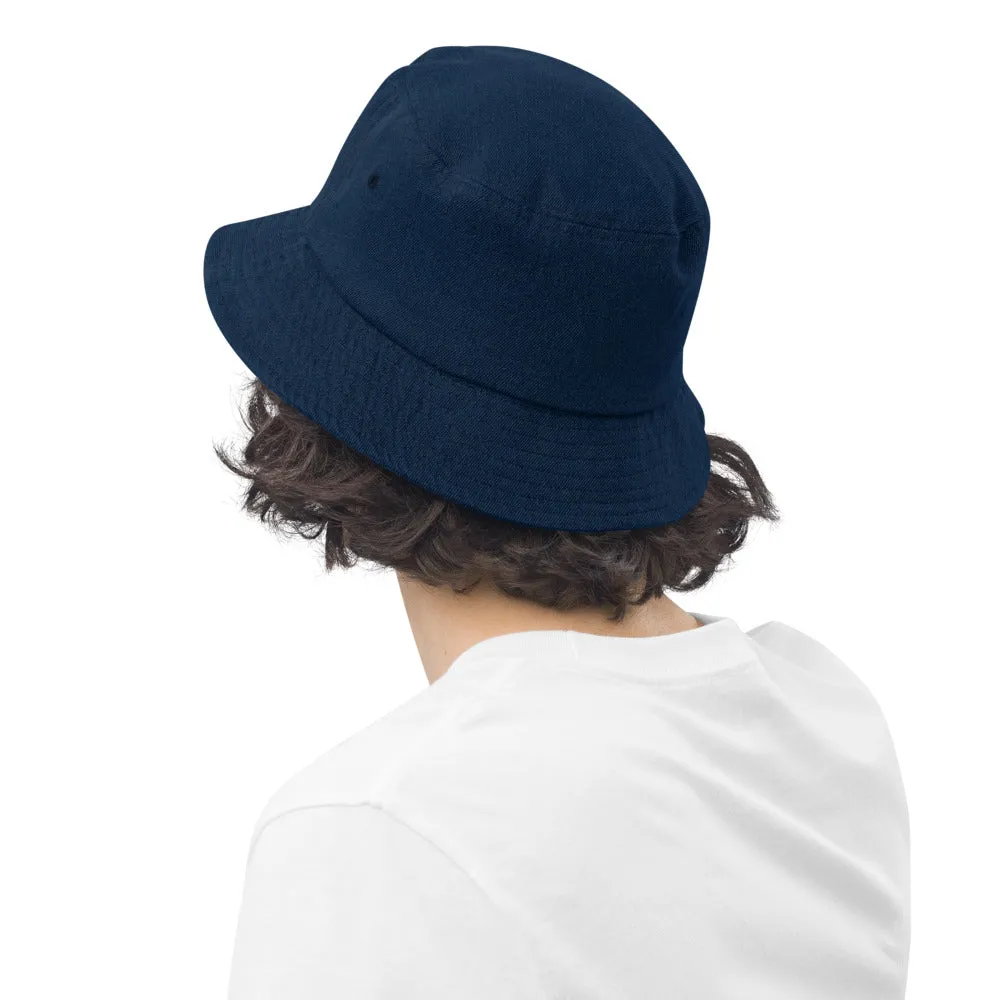 WITNESS H | Premium FAITH Design CLASSIC Denim Bucket Hat