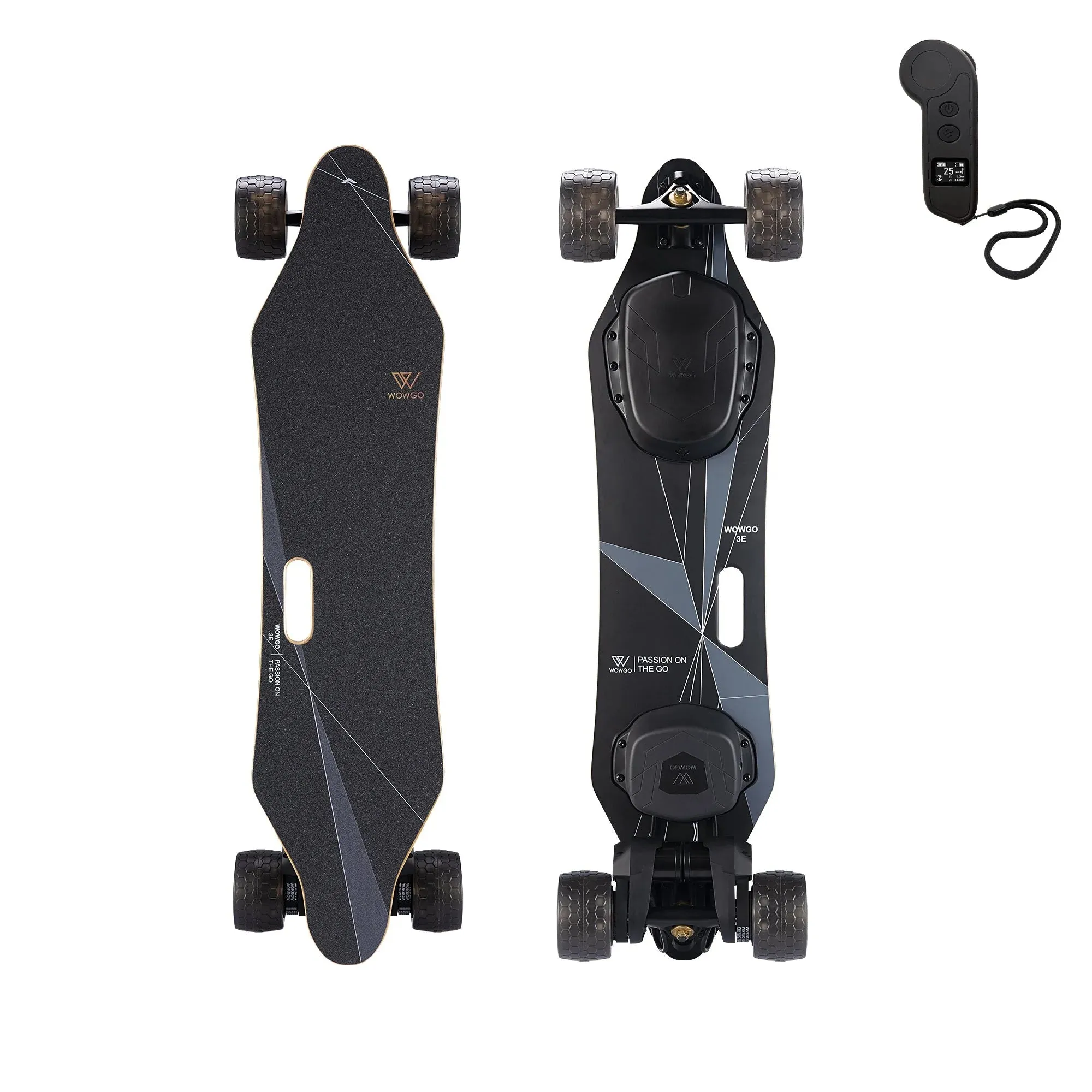 WowGo 3E Electric Skateboard and Longboard