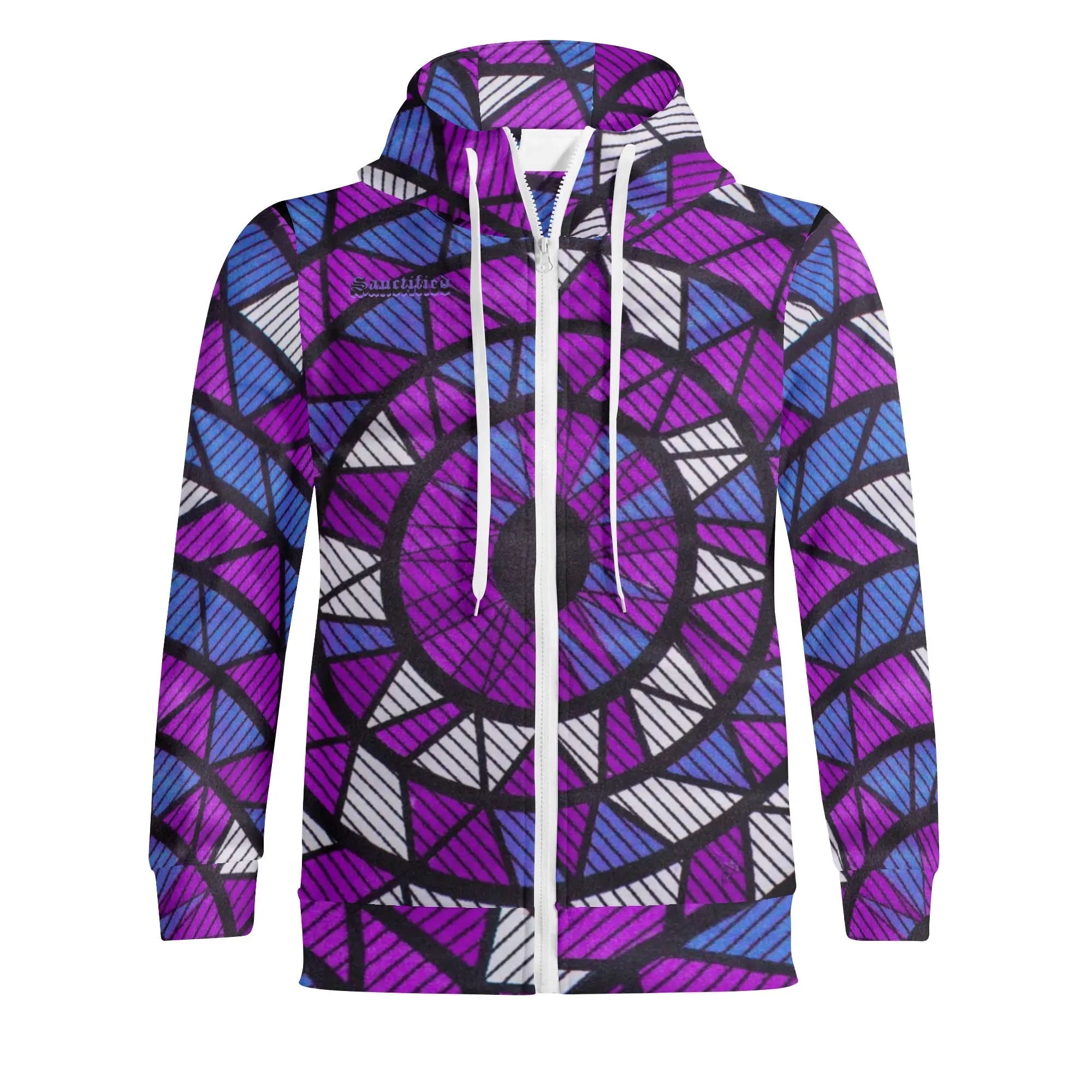 YAHWEH FOREVER- Adult Full Zip Turtleneck Hoodie Streetwear, Free Shipping