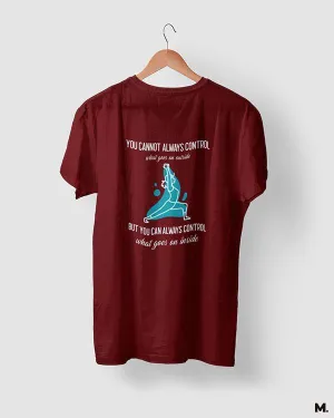 You can control your innerself printed t shirts