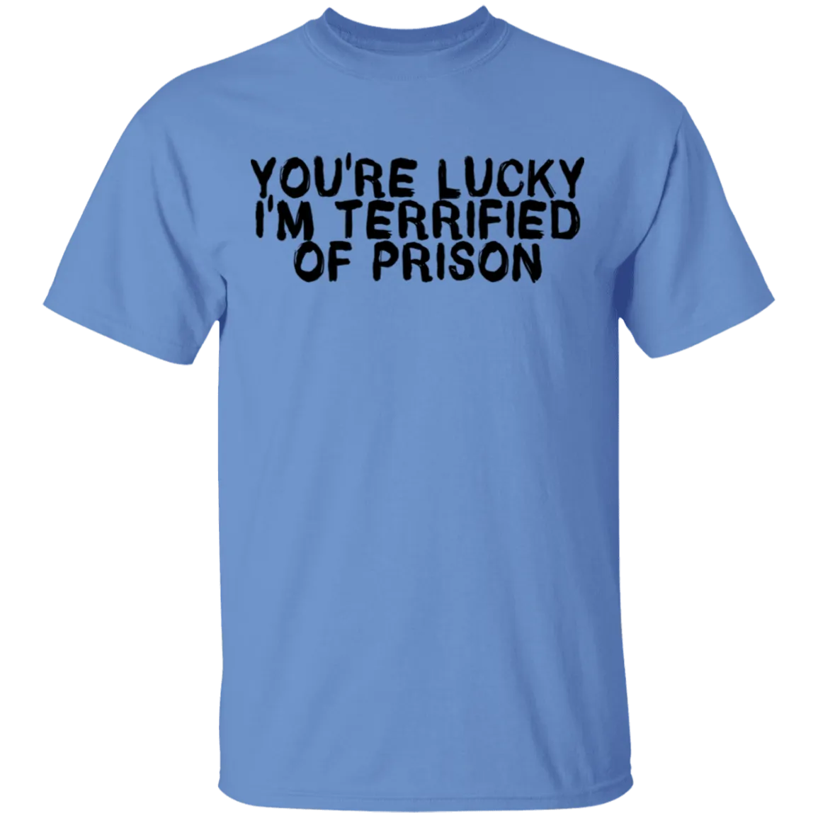 You're Lucky I'm Terrified Of Prison T-Shirt