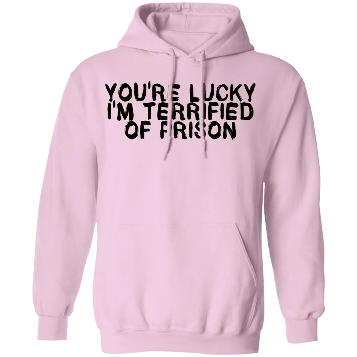 You're Lucky I'm Terrified Of Prison T-Shirt