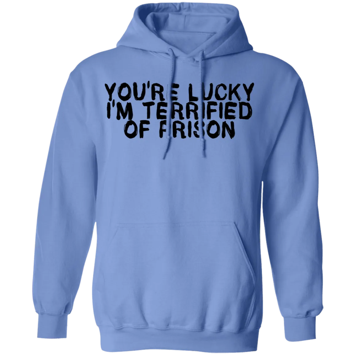You're Lucky I'm Terrified Of Prison T-Shirt